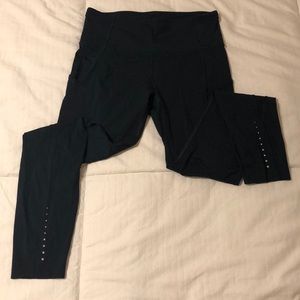 Gently used lululemon fast and free leggings